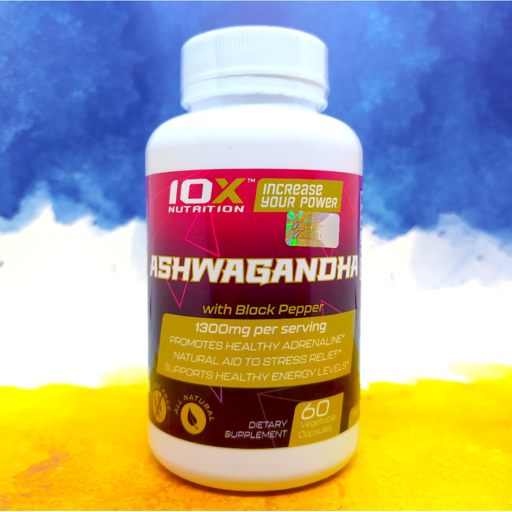 10X Nutrition Ashwagandha 60 капсул