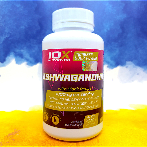 Фото 10X Nutrition Ashwagandha 60 капсул