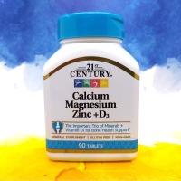 21 Century Calcium Magnesium Zinc D3