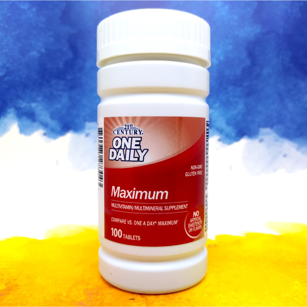 21st Century One Daily Multivitamin Maximum 100 таблеток