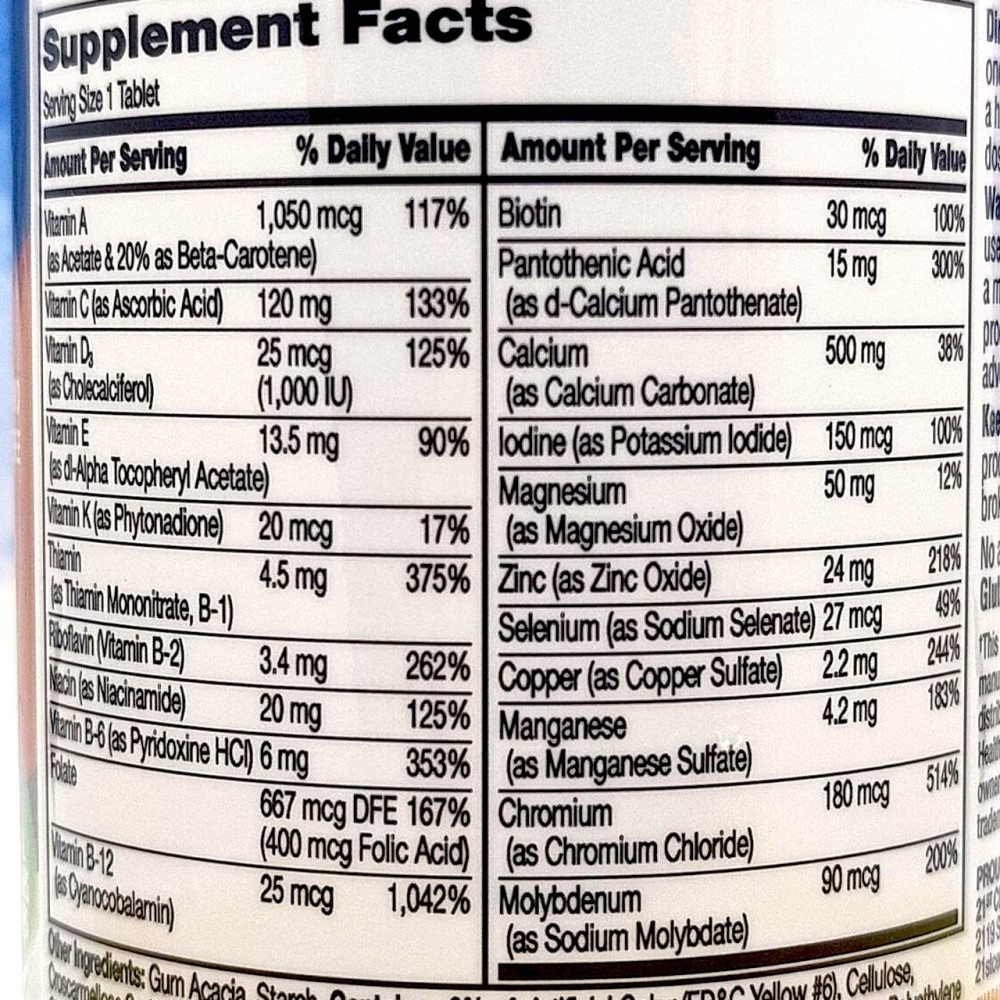 21st Century One Daily Womans 50 Multivitamin Multimineral