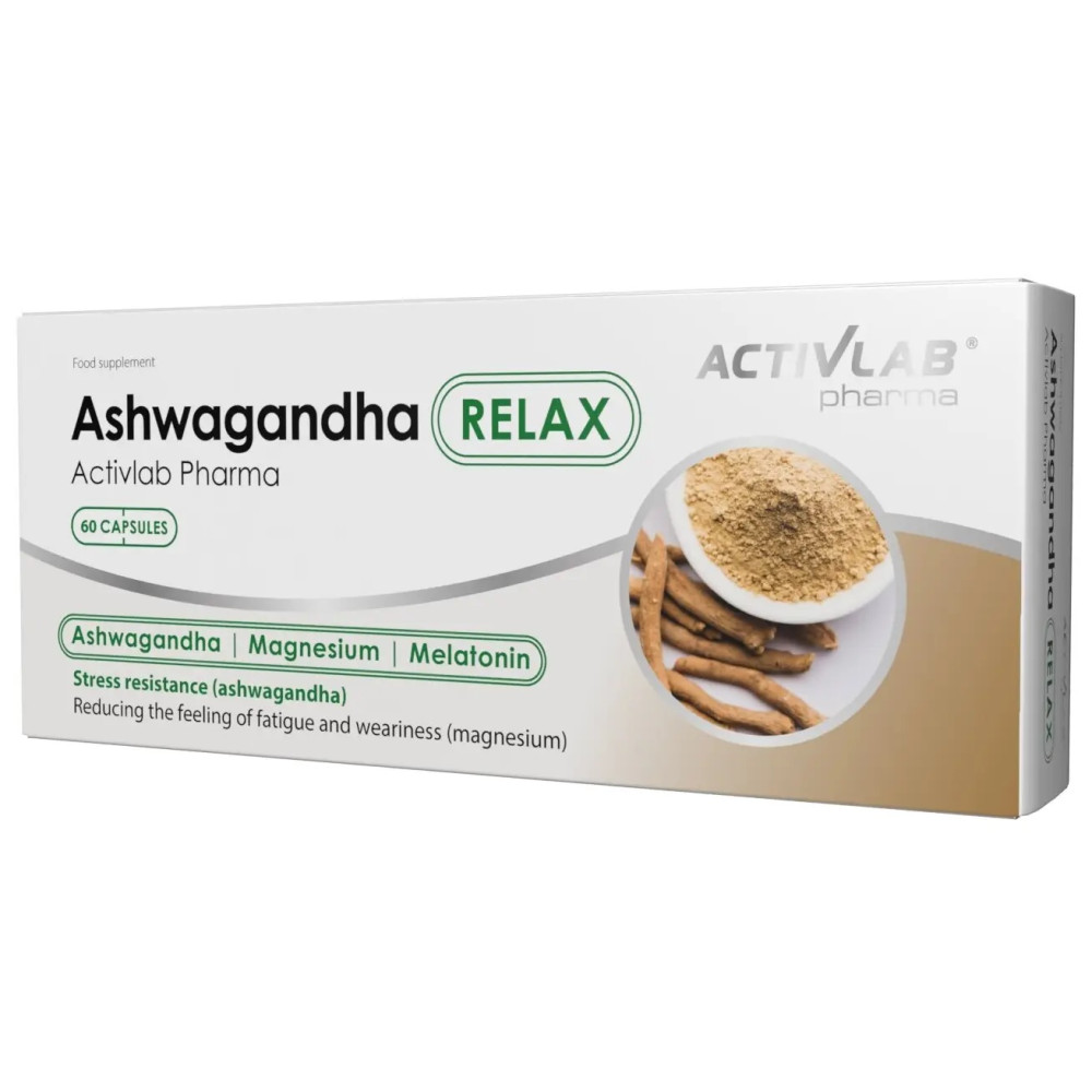 Activlab Pharma Ashwagandha Relax 60 капсул