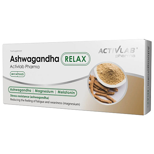 Фото Activlab Pharma Ashwagandha Relax 60 капсул