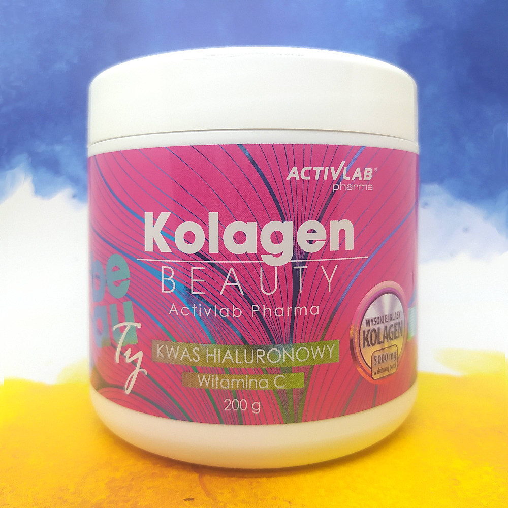 Activlab Kolagen Beauty Strawberry-Raspberry 200 грам