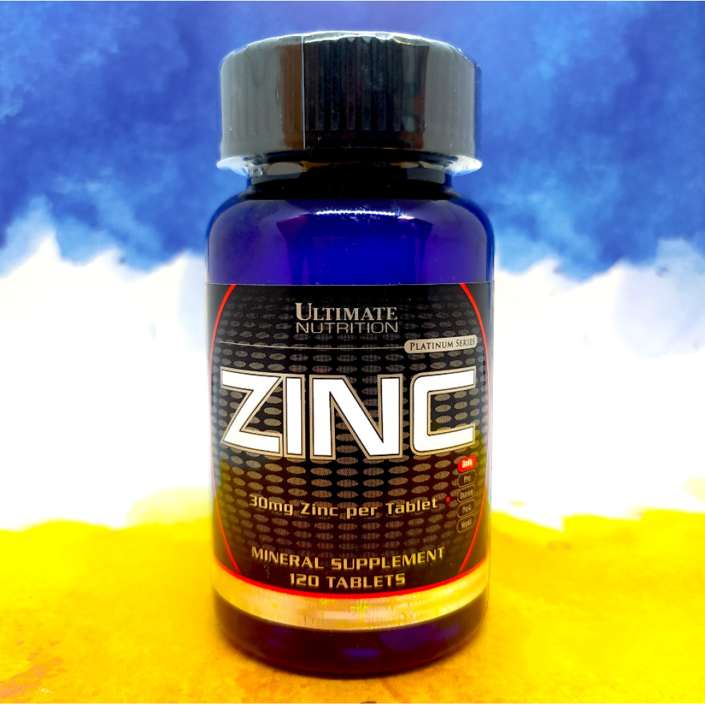 Ultimate Nutrition Zinc 30 mg, цинк