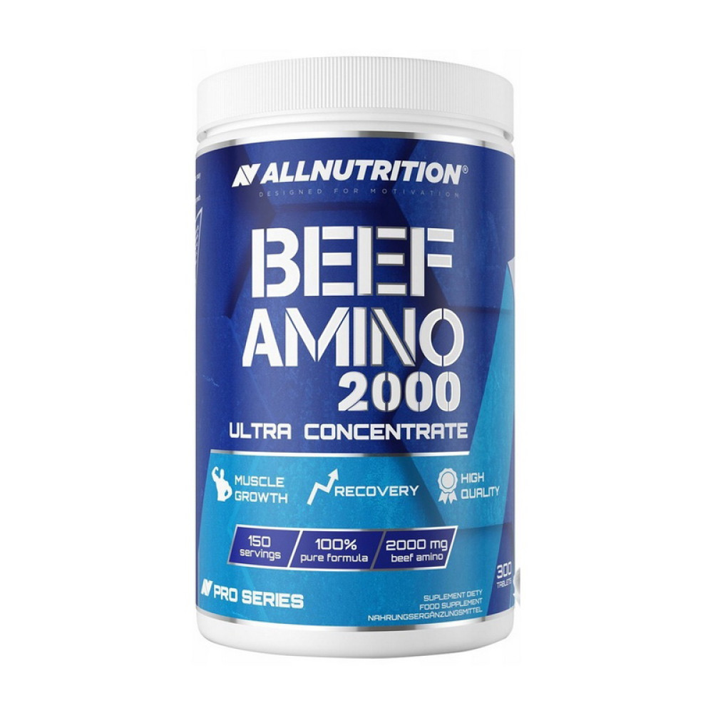 All Nutrition Beef Amino 2000 мг 300 таблеток