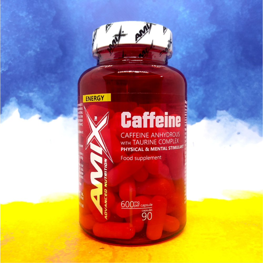 Amix Caffeine 200mg with Taurine 90 капсул