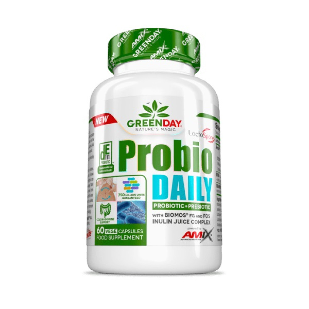 Amix GreenDay ProVegan Probio Daily 60 капсул