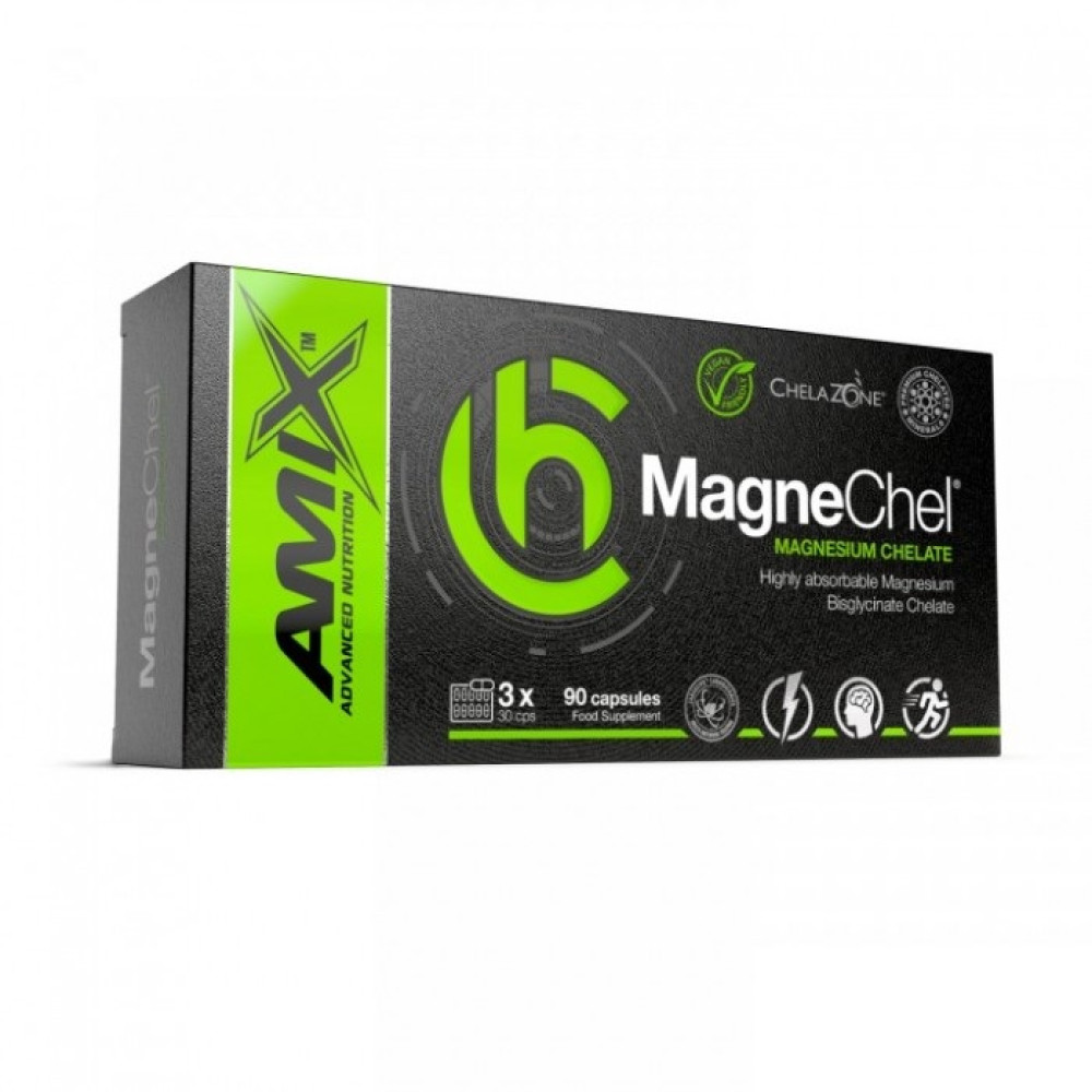 Amix MagneChel Magnesium Bisglycinate Chelate 90 капсул