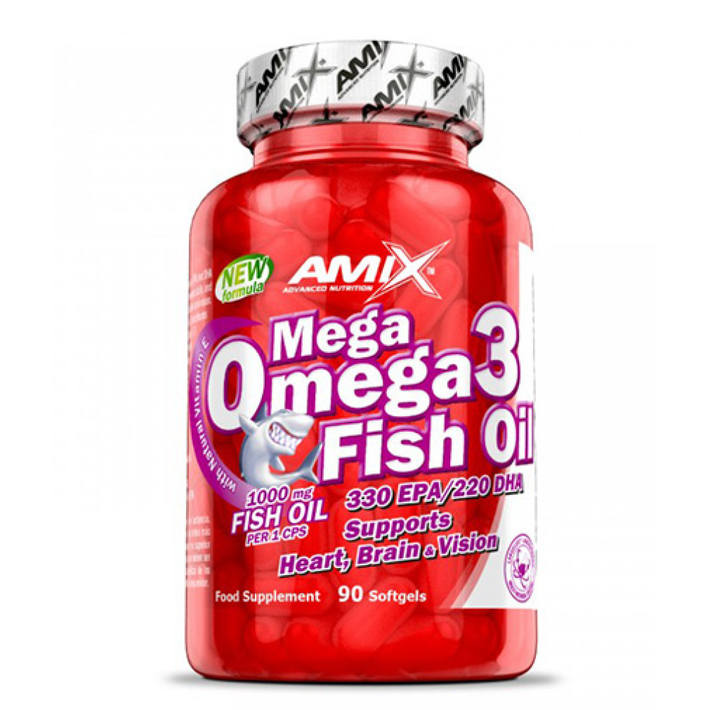 Amix Mega Omega 3 Fish Oil 1000 мг