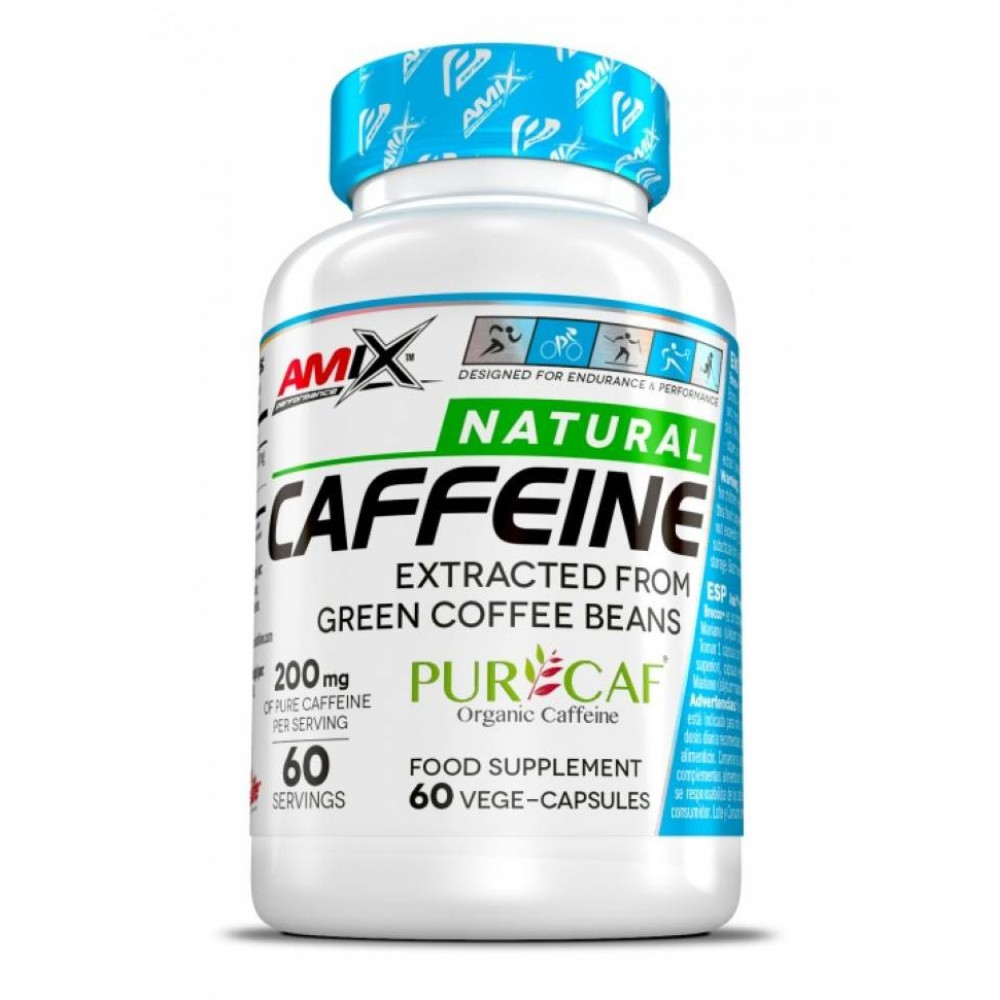 Amix Natural Caffeine PurCaf 60 капсул