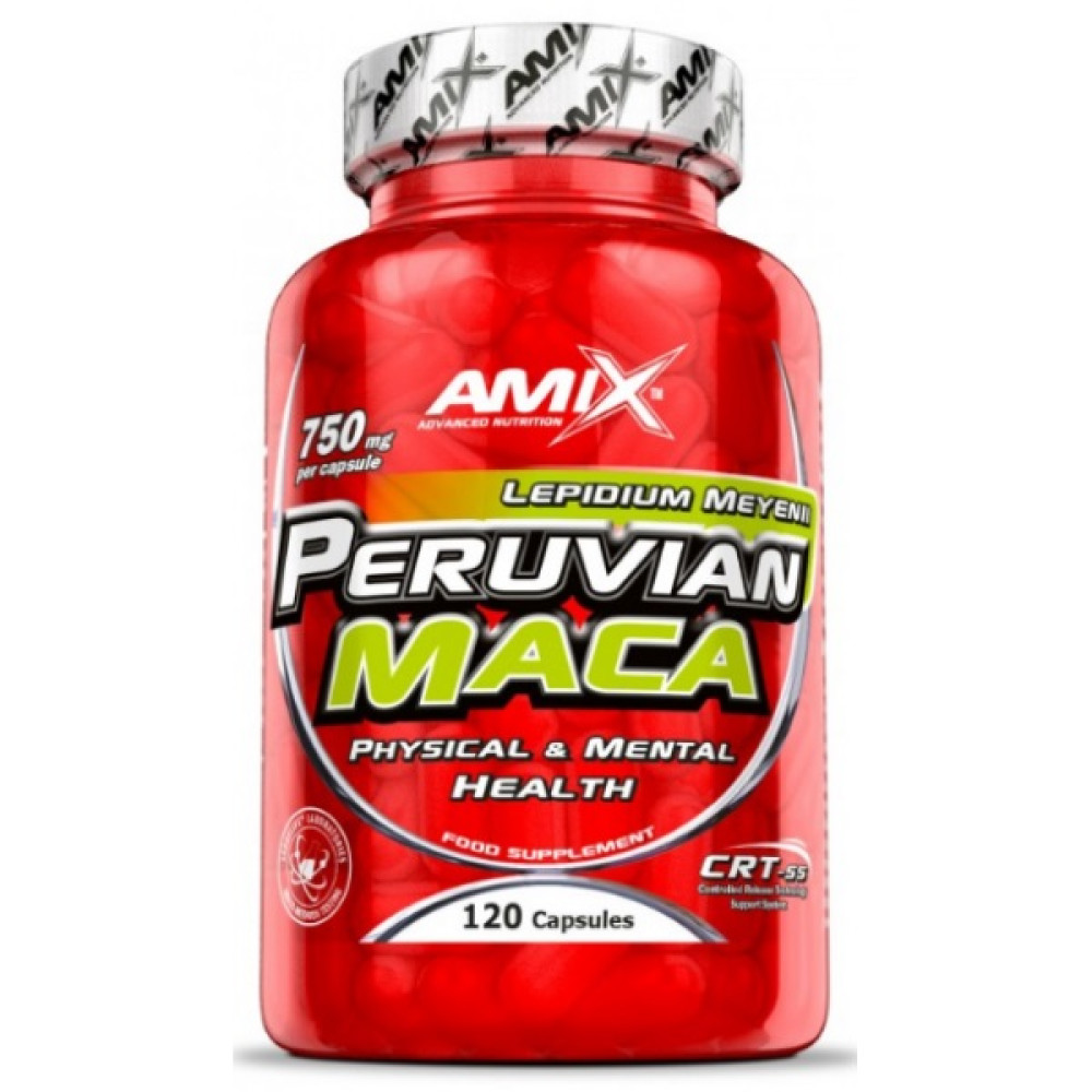 Amix Peruvian MACA 750 mg 120 капсул