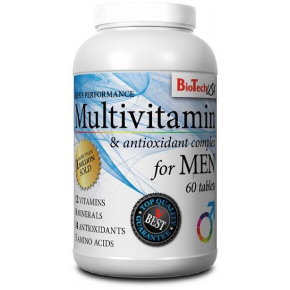 BioTech USA Multivitamin for Men 60 таблеток