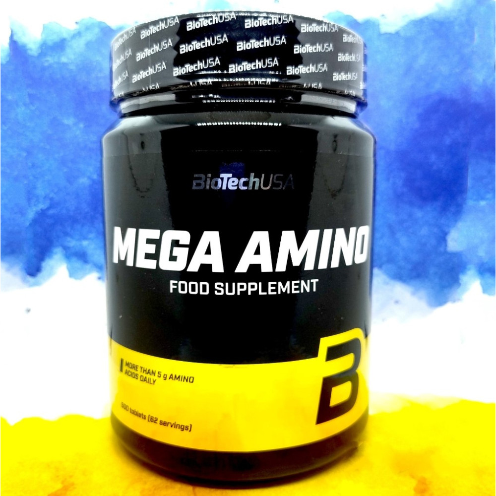 BioTech USA Mega Amino 500 таблеток