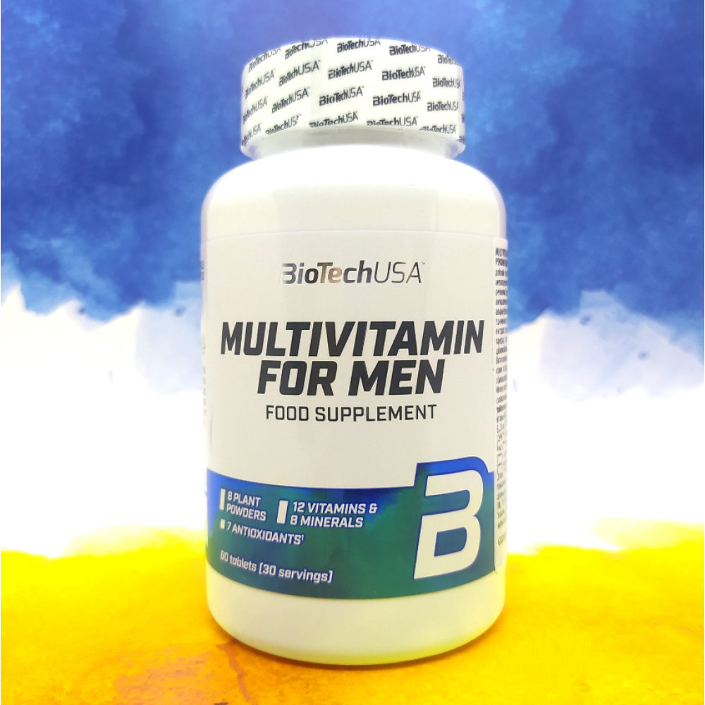 BioTech USA Multivitamin for Men 60 таблеток