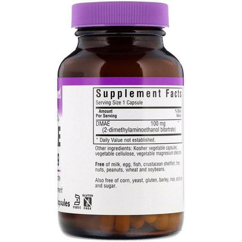 Bluebonnet Nutrition DMAE 100 mg у фосуванні 50 капсул