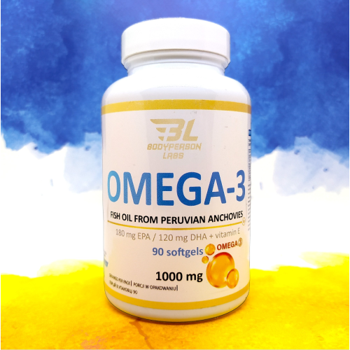 Фото Bodyperson Labs Omega 3 90 капсул