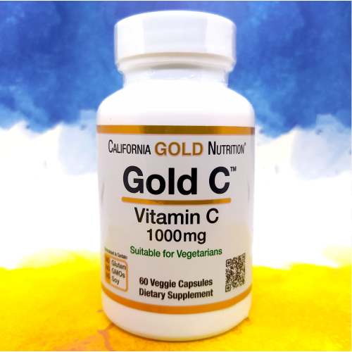 Фото California Gold Nutrition Gold C Vitamin C 1000 mg 60 капсул