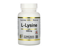 California Gold Nutrition L-Lysine 500 mg