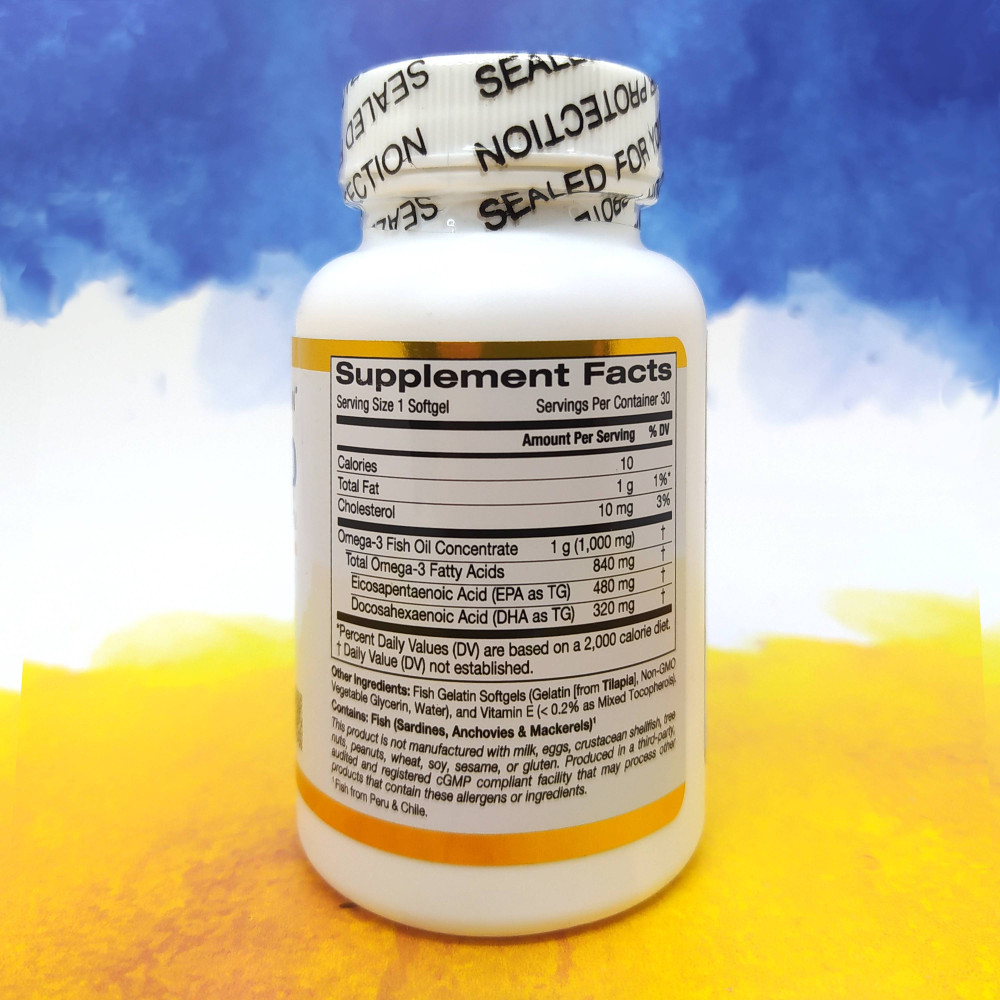 California Gold Nutrition Omega 800