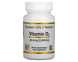 California Vitamin D3 2000 МЕ 50 mcg California Vitamin D3 2000 МЕ 50 mcg