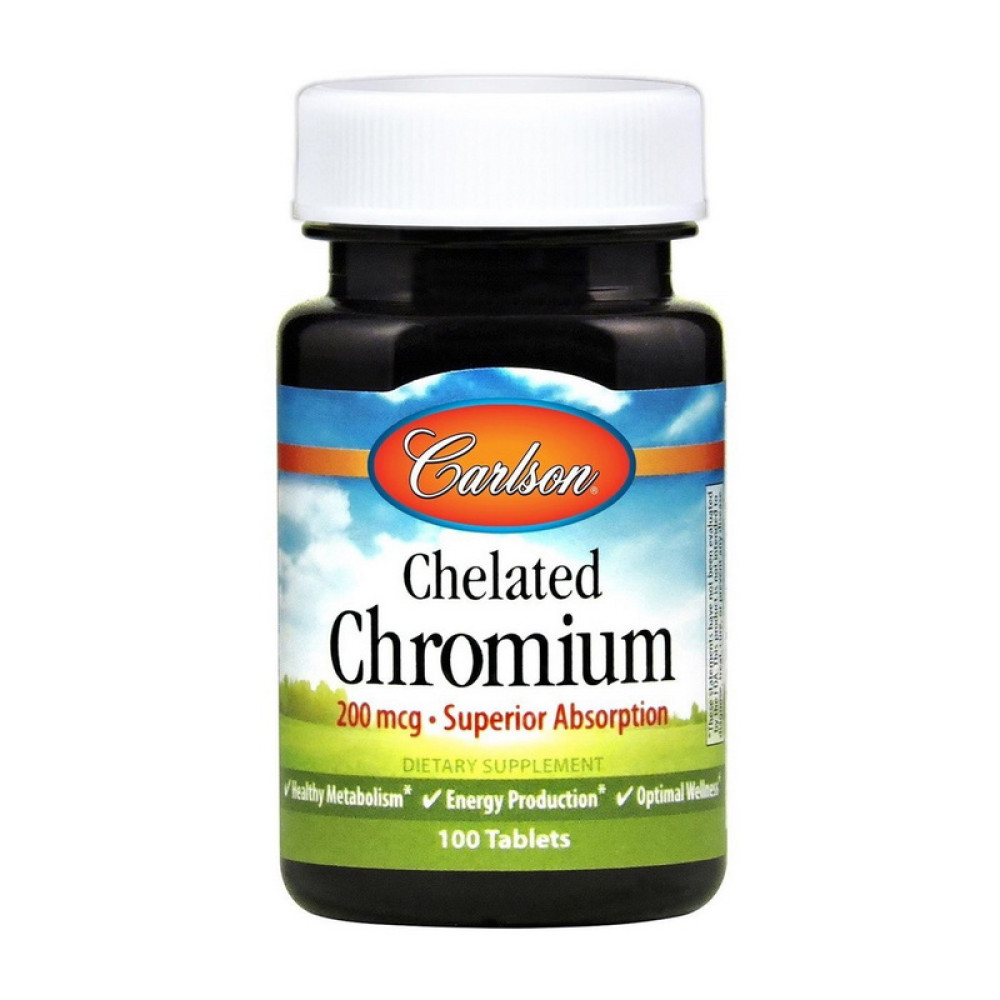Carlson Labs Chelated Chromium 200 mcg