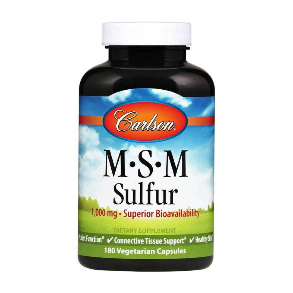 Carlson Labs MSM Sulfur 1000 mg