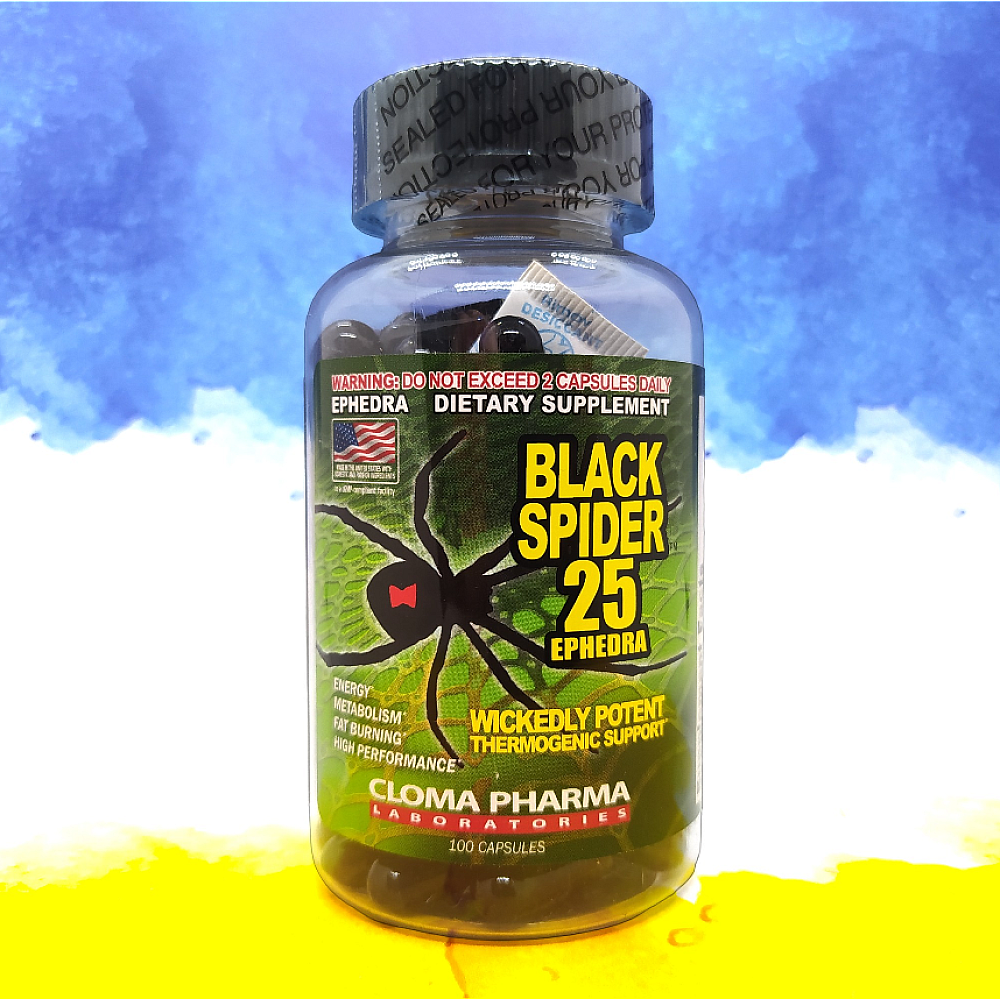 Black Spider 25 - жироспалювач чорна вдова