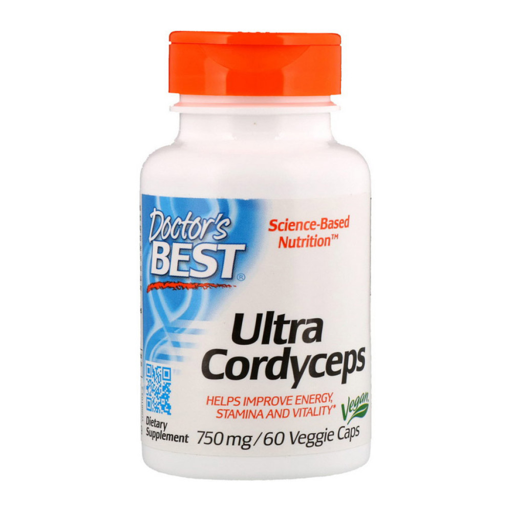 Doctor's Best Ultra Cordyceps 60 капсул