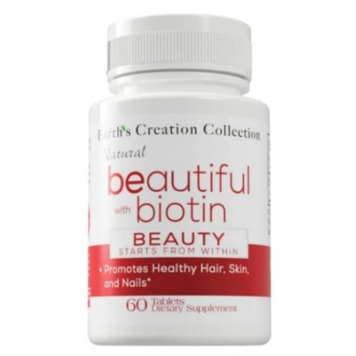 Фото Earths Creation Biotin 10,000 mcg