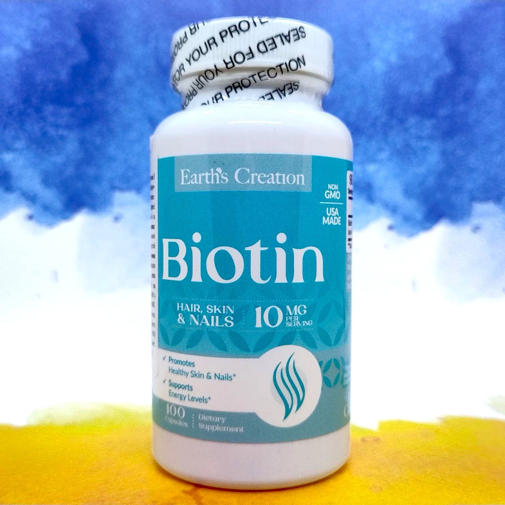 Earths Creation Biotin 10,000 mcg