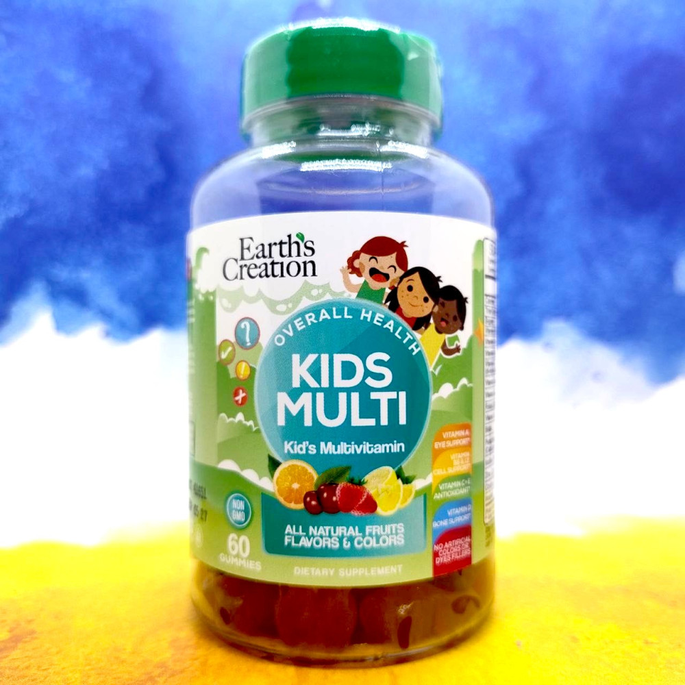Earths Creation Kids Multivitamin 60 конфет