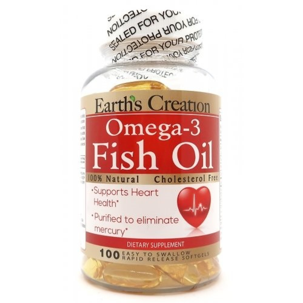 Earths Creation Omega 3 Fish Oil