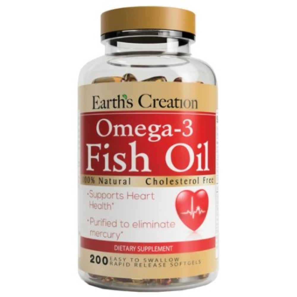 Earths Creation Omega 3 Fish Oil