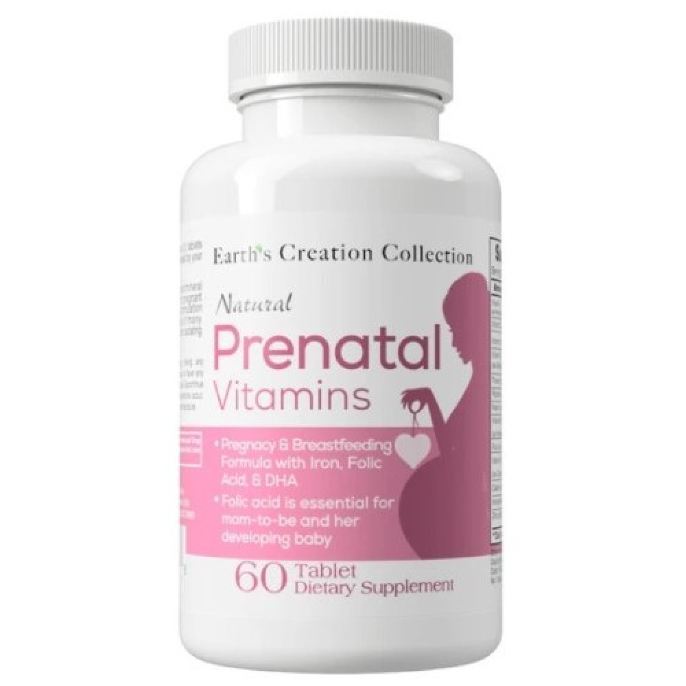 Earth‘s Creation Prenatal Vitamin 60 таблеток