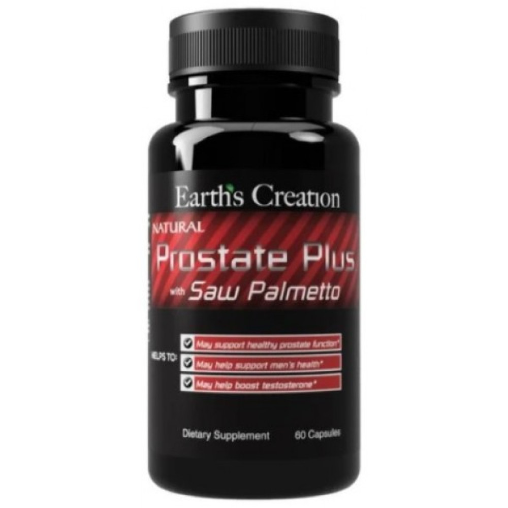 Earths Creation Prostate Plus Saw Palmetto 60 капсул