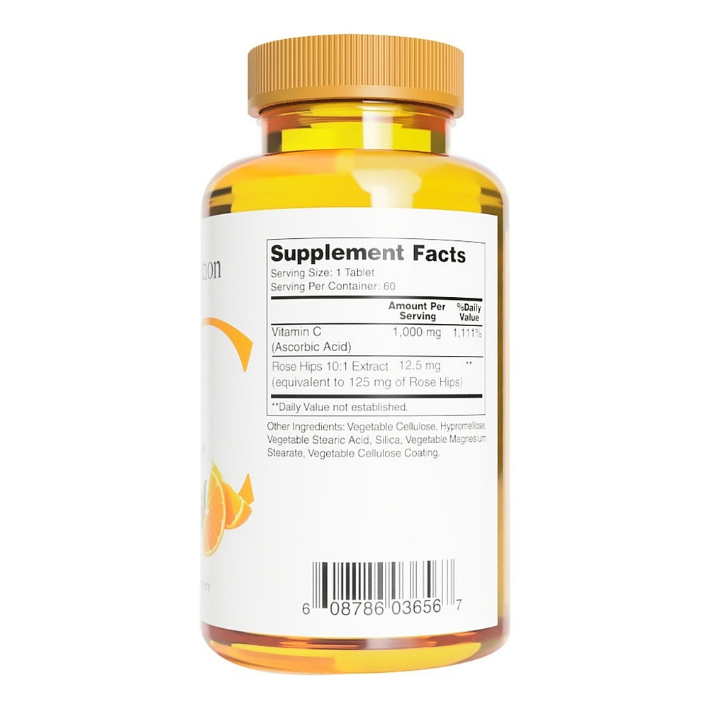 Earths Creation Vitamin C 1000 mg rose hips