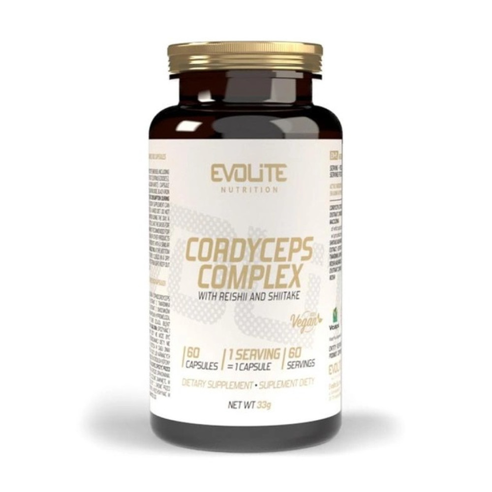 Evolite Nutrition Cordyceps Complex 60 капсул