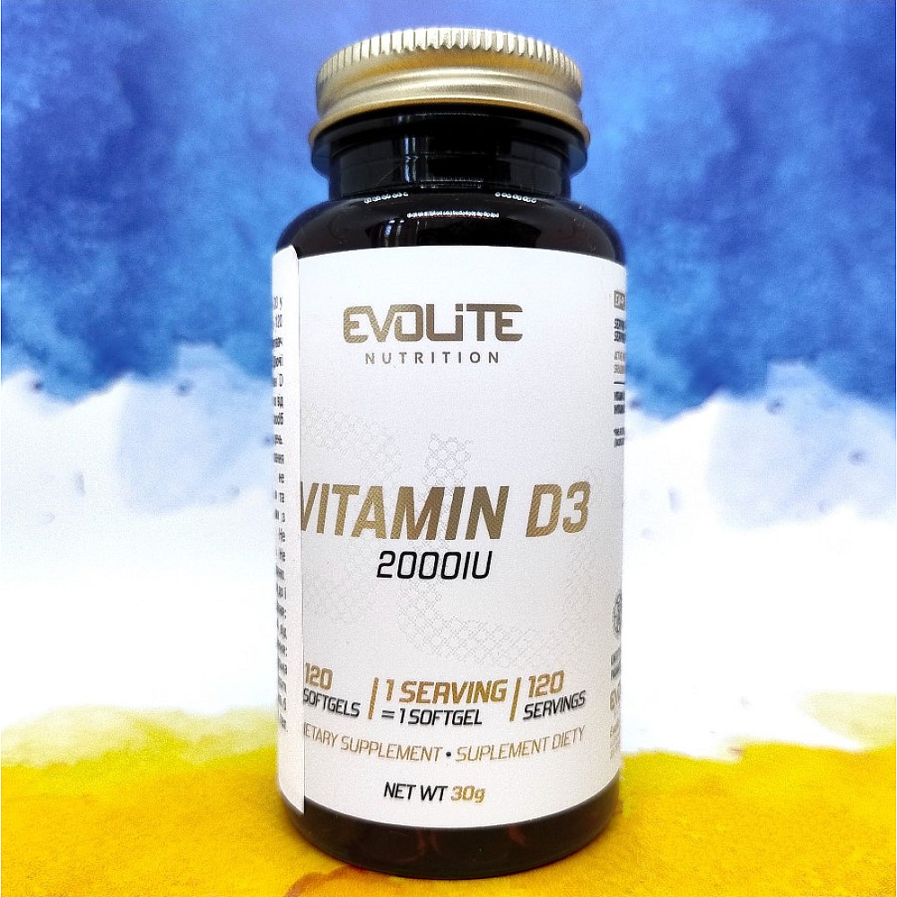 Evolite Vitamin D3 2000 IU