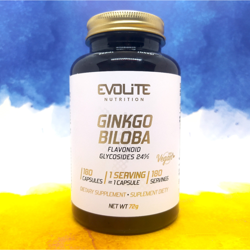 Evolite Nutrition Ginkgo Biloba 180 капсул