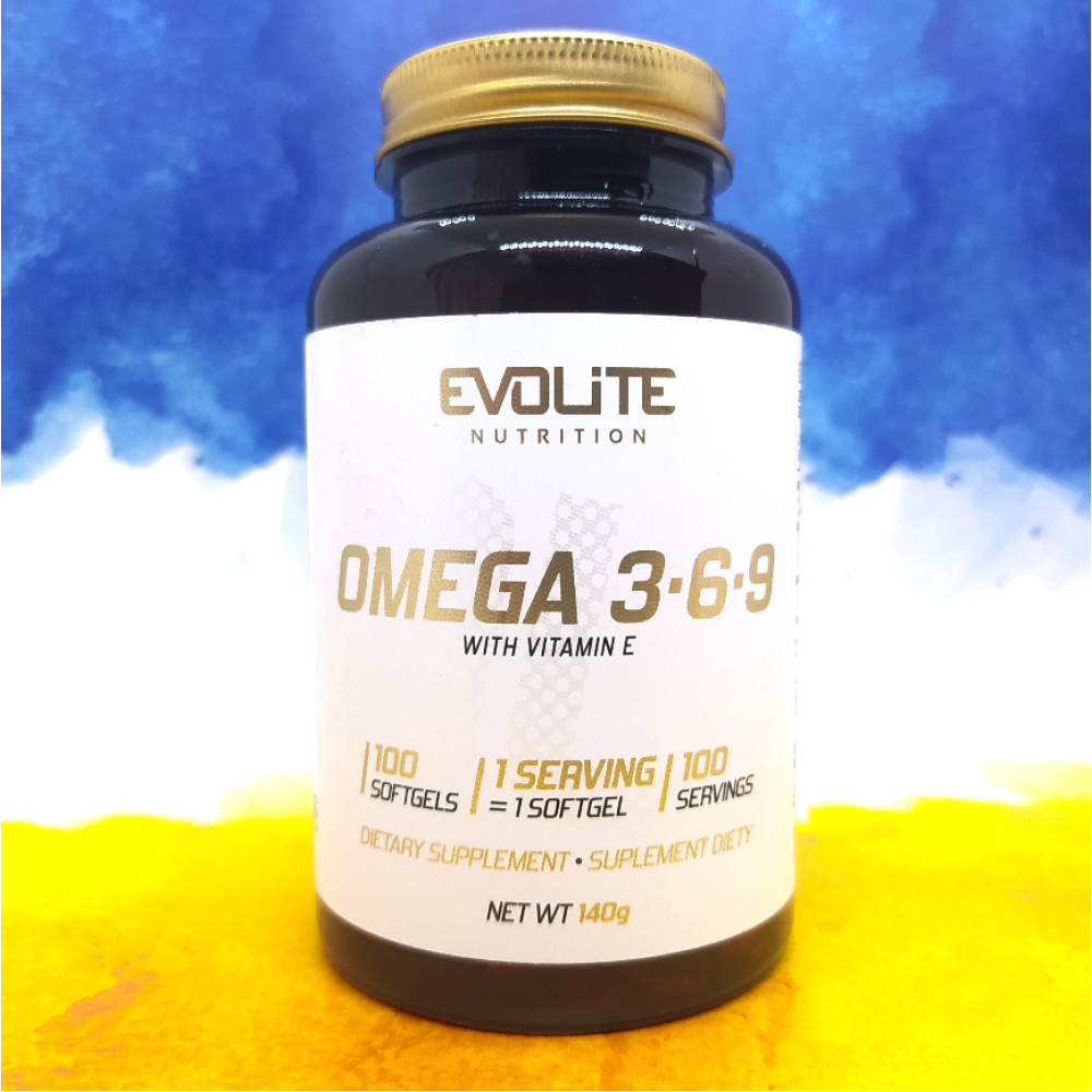 Evolite Nutrition Omega 3-6-9 100 капсул