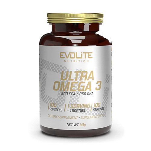 Фото Evolite Nutrition Ultra Omega 3 100 софт капсул