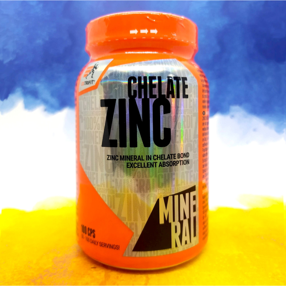 Extrifit Zinc Chelate 100 капсул