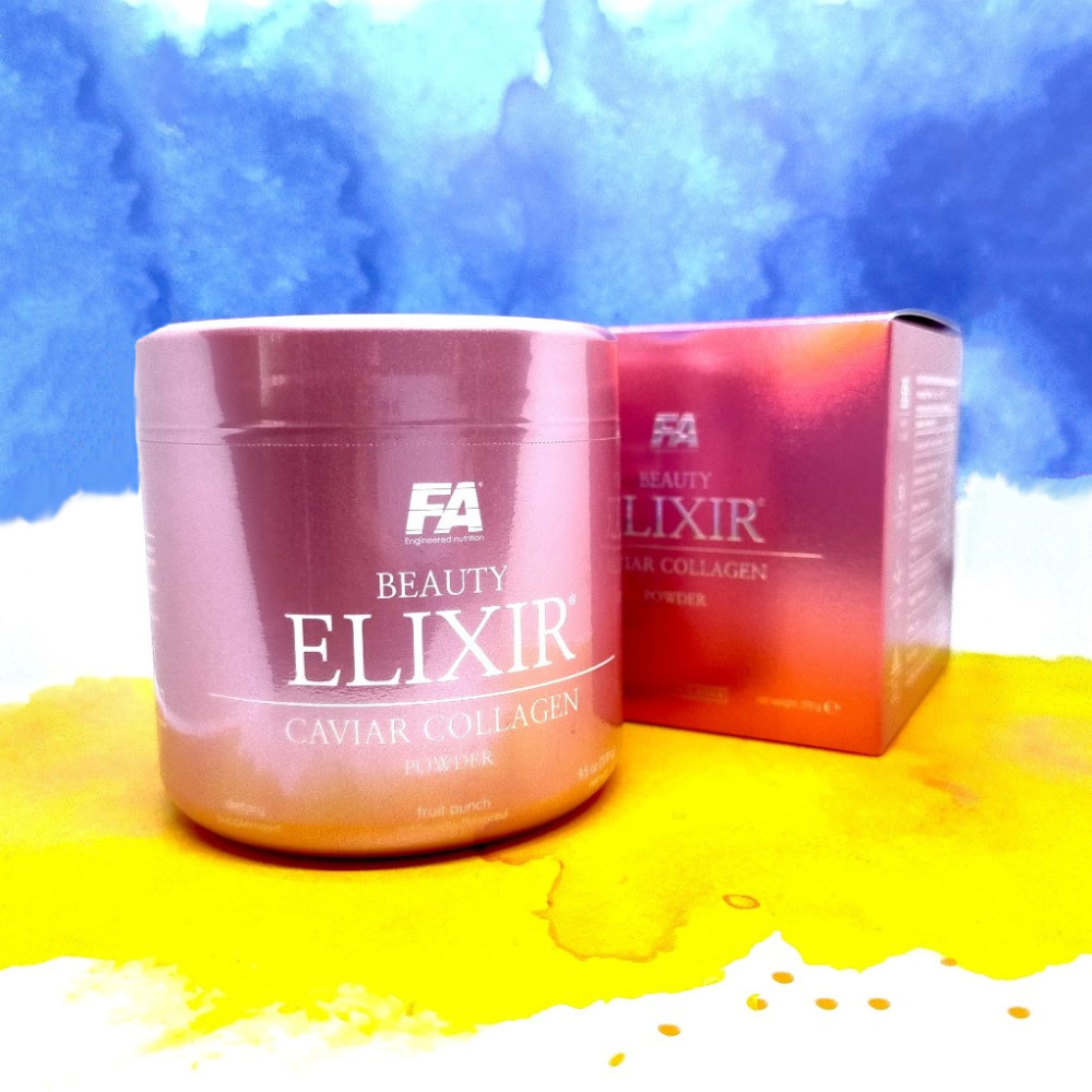 FA Beauty Elixir Caviar Collagen Peptan 270 грамм 270 грамм, Fruit Punch (фруктовый пунш)