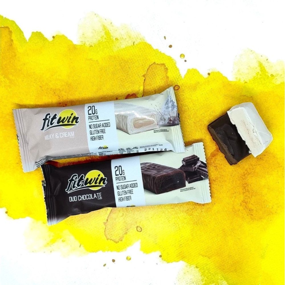 FitWin батончики 20g Protein Bar 12x60 грамм