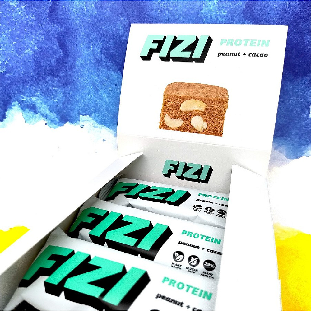 Fizi Protein Bar Peanut + Cacao
