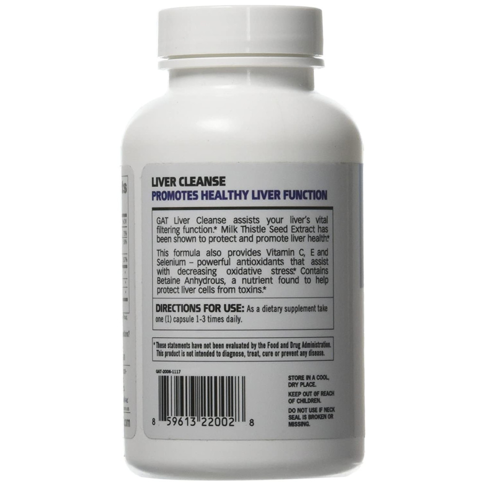 GAT Liver Cleanse 60 капсул