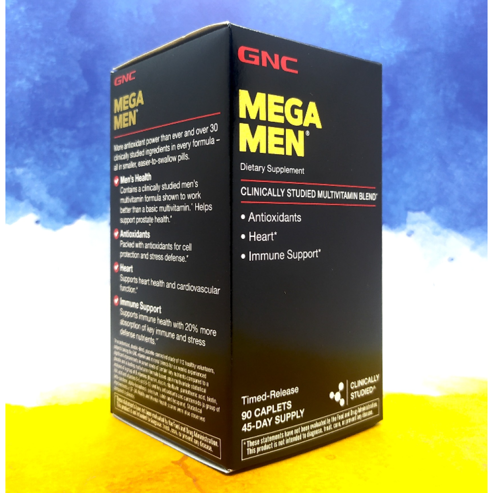 GNC Mega Men у таблетках