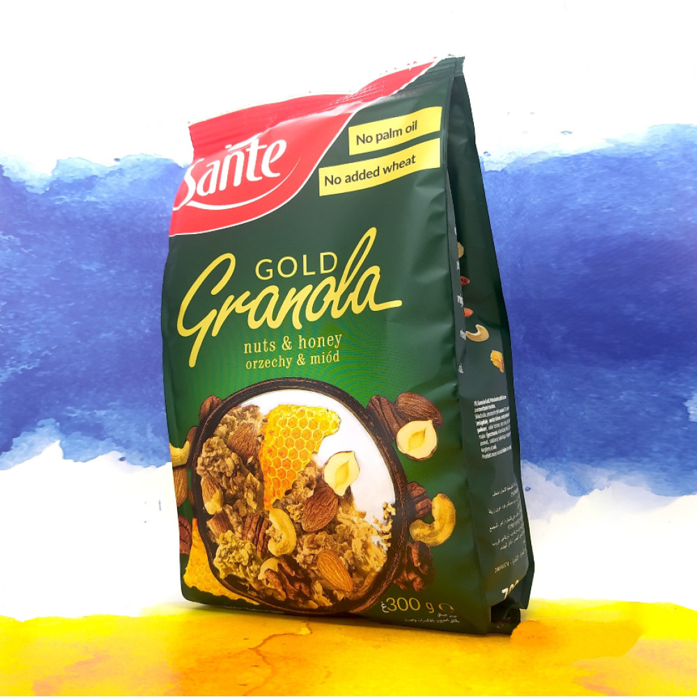 GoOn Granola Gold with Nuts&Honey 300 грам
