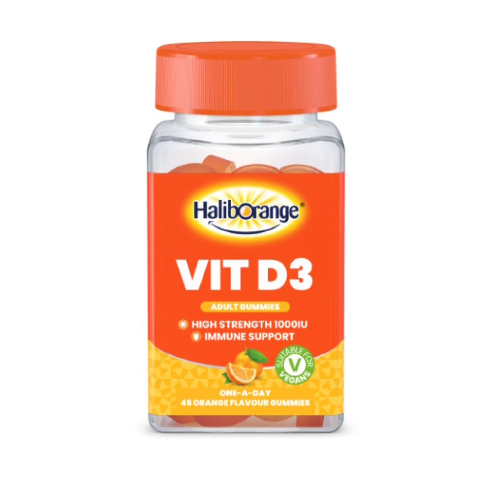Haliborange Vit D3 1000 IU 45 желеек